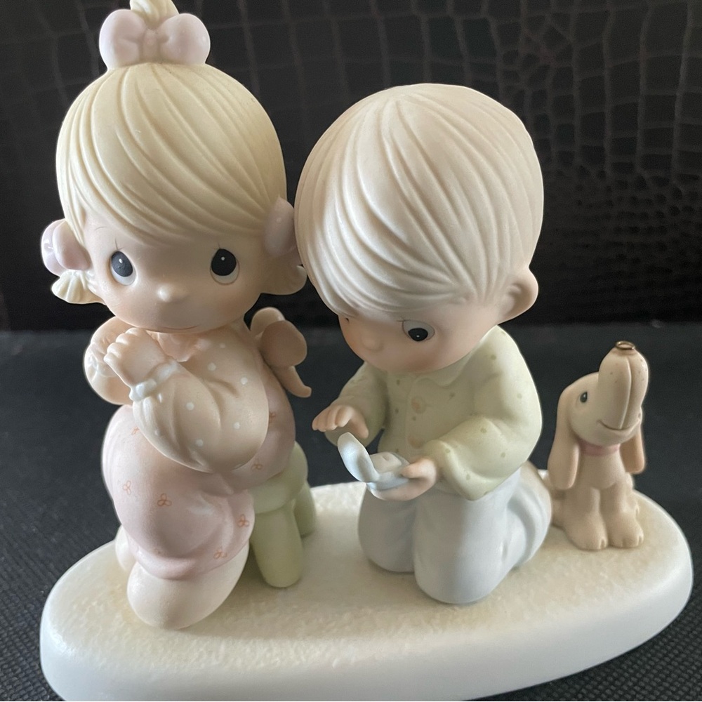 Precious Moments “With this ring I….” Engagement Figurine